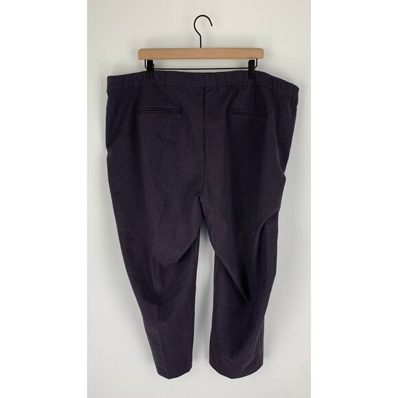 J Jill Brushed Bi-Stretch Twill Pants Womens Plus Size 26 New Black Multi - Picture 7 of 11